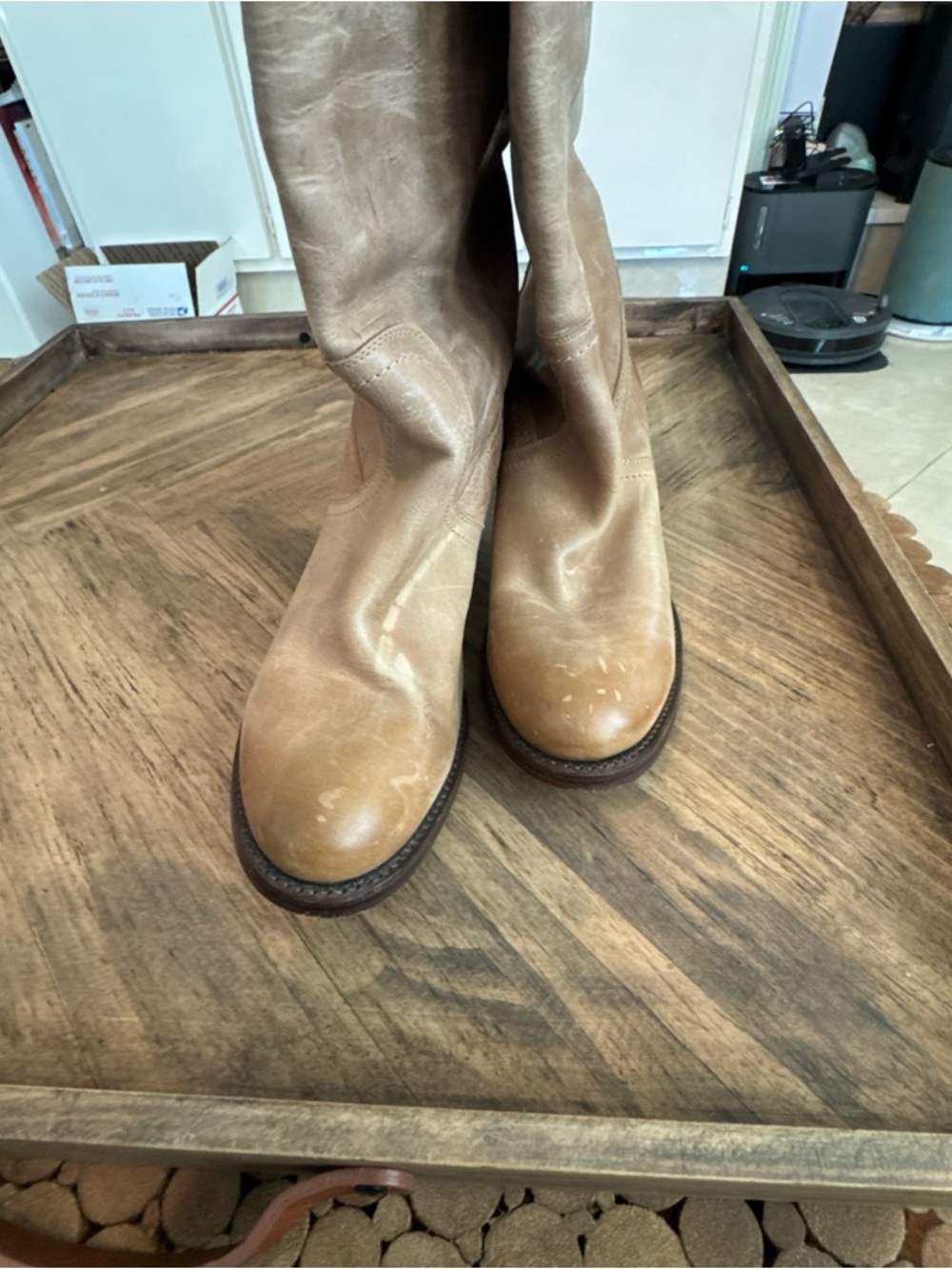 Classic Tall Women's Leather Frye Boots size 9 - Picture 11 of 16